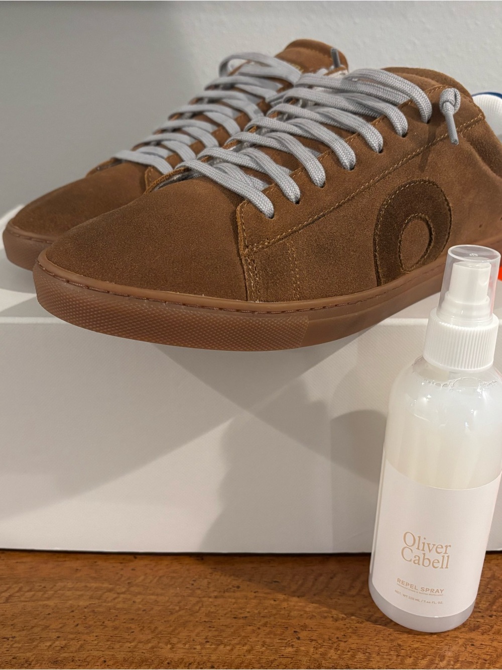 Oliver Cabell Low 1 Brown Suede Sneakers – Brand New Never Worn – Original Box